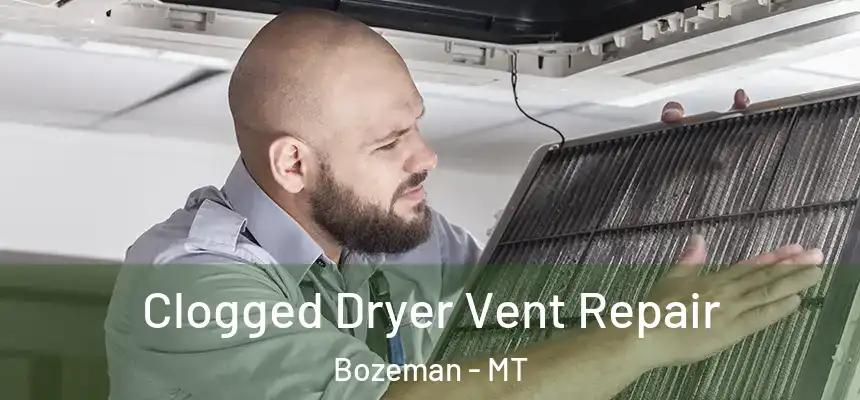  Clogged Dryer Vent Repair Bozeman - MT